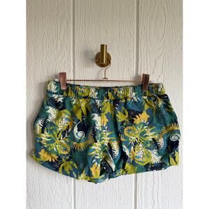 Patagonia Women's Barely Baggies shorts in the Wild Waratah Med